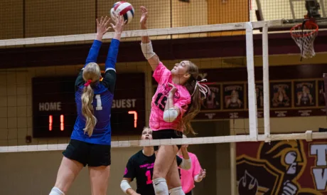 Flecker reaches 1K kill mark; Trinity Christian volleyball punches ticket to OVAC championship with sweep over Wood Country Christian
